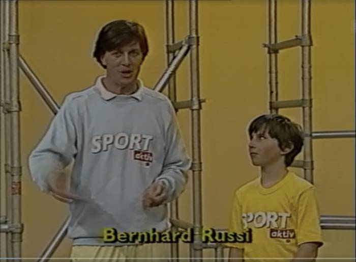 Als Bernhard Russi noch Skiturnen am Fernsehen gab.