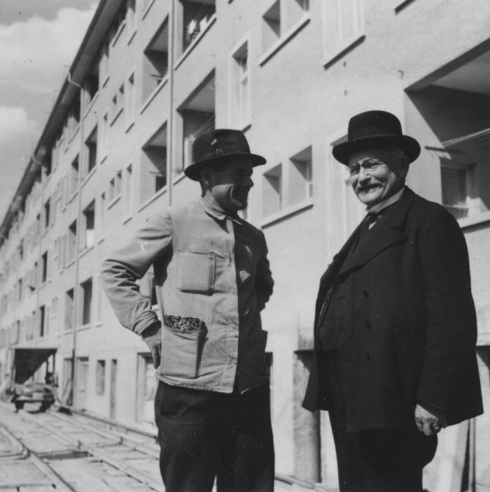 Dr. Stephan à Porta (rechts) ist der Gründer der à Porta-Stiftung.