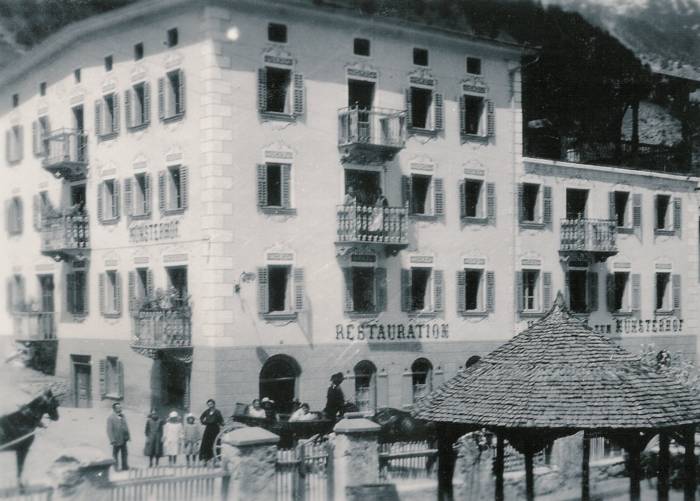 Das Hotel Münsterhof um 1934.