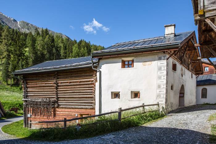 Das Talmuseum Chasa Retica in Samnaun-Plan