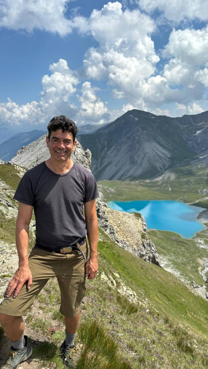 Auch die Bergseen, wie hier der Lai da Rims, werden von Nicola Gaudenz betreut.