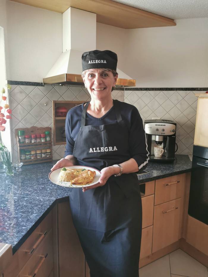 Maria Camozzis Lieblingsrezept: Pouletbrüstli mit Currysauce