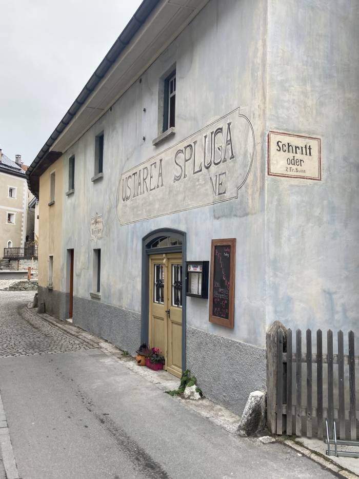 War vor über 100 Jahren schon mal ein Restaurant: Das «Spluga» in Ardez.