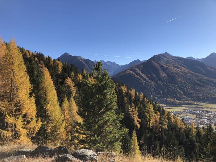 Aussicht von Sivü.