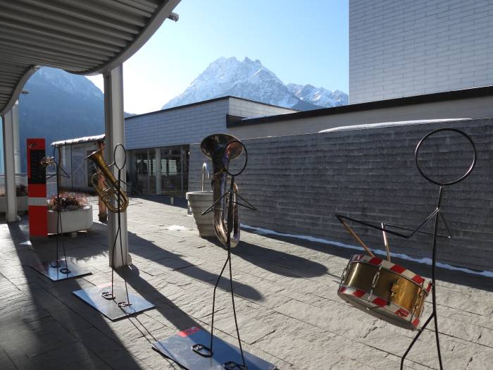 Musikanten in Scuol