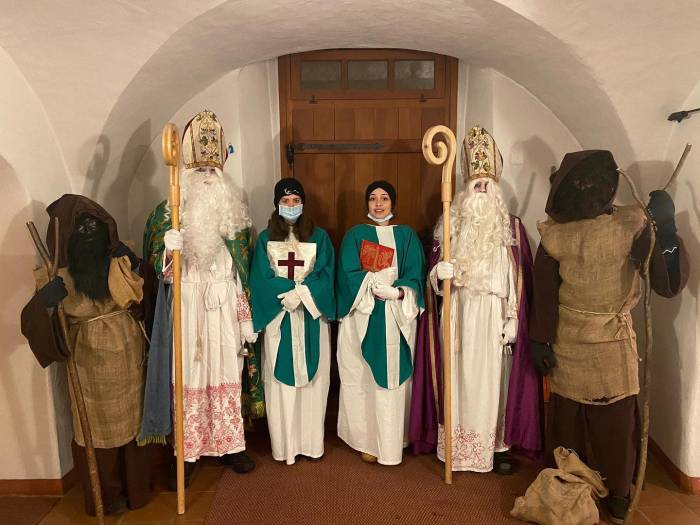 Den Nikolaus machen eigentlich alle Juventünas, auch diejenige aus Müstair.