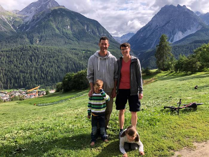 Lokale Pioniere in Sachen Crowdfunding, die Familie Vital vom Hof Tanter Dossa.