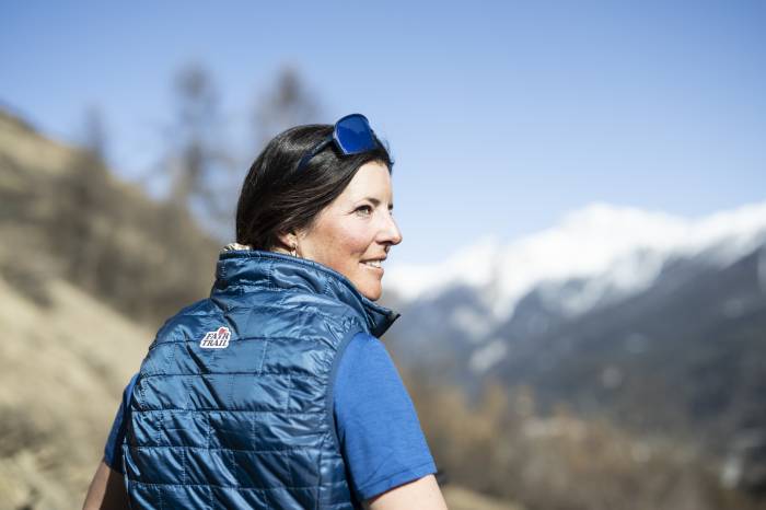 Eine Vorbildfunktion hat Nicole Tschenett auch als Botschafterin von «Fairtrail Graubünden». 