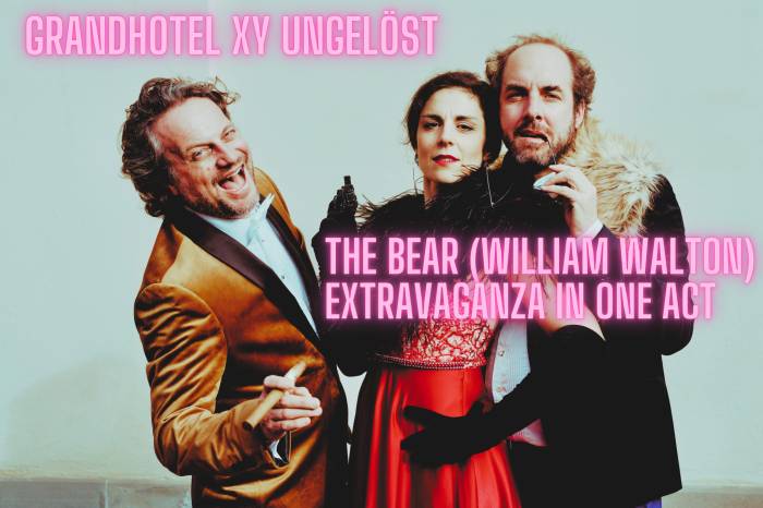 Die Operetta Ardez gastiert mit «Grandhotel XY ungelöst» und «The Bear» im Hotel Scuol Palace.