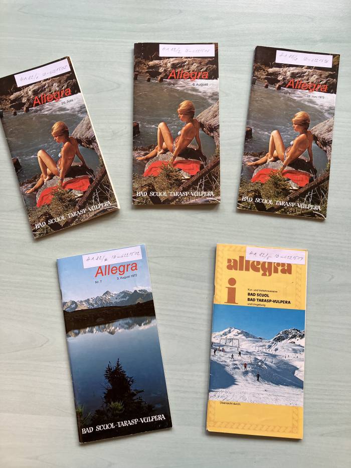 Die ersten ALLEGRA. Welches waren wohl die Sommerausgaben?