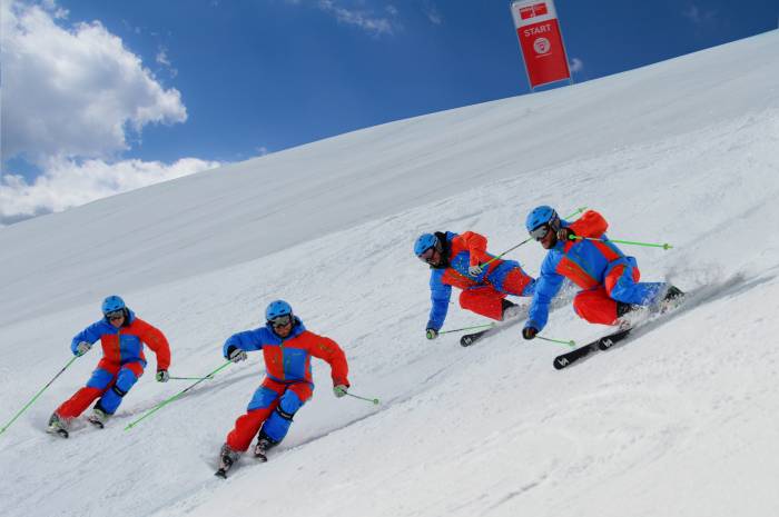 Formationsfahren ist auch fürs Publikum äusserst attraktiv.
