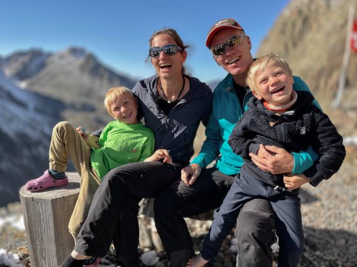 Familie Naue ist für den Saisonstart bereit.