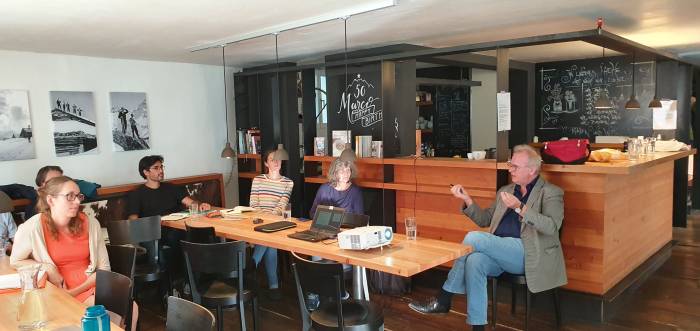 Was macht einen guten ‚Nährboden‘ für kreative Initiativen aus?&nbsp;Mid-term Meeting und Workshop der Projektpartner in Vnà.
