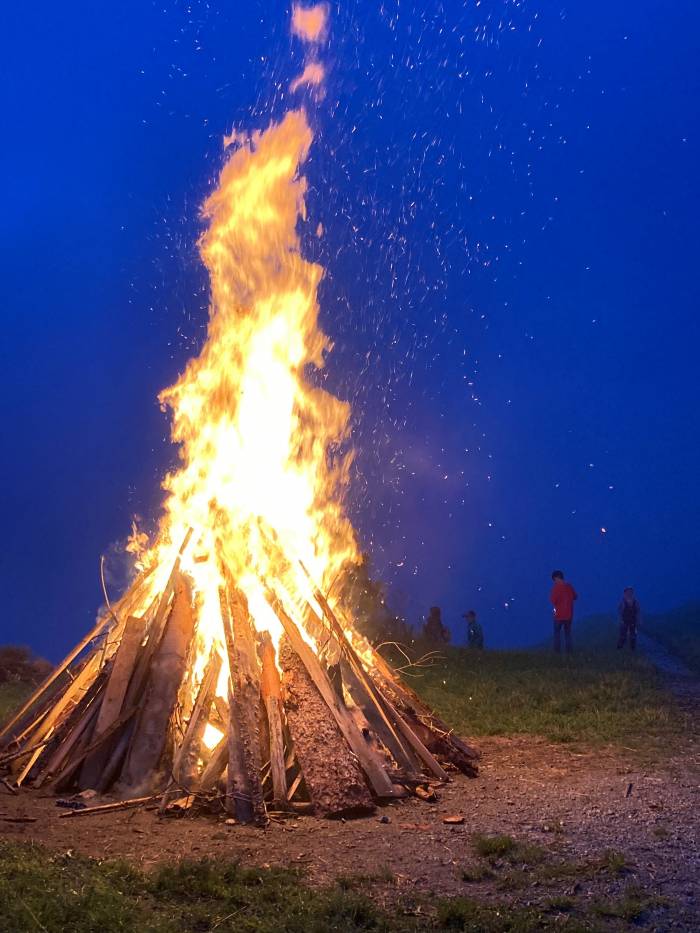 Die 1. August-Feuer sind ein Highlight für Gross und Klein.