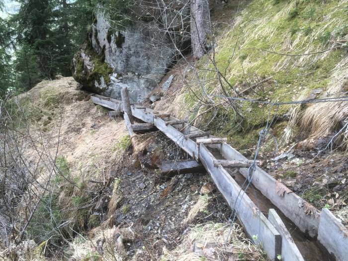 Wasserleitung, Aual da Crusch