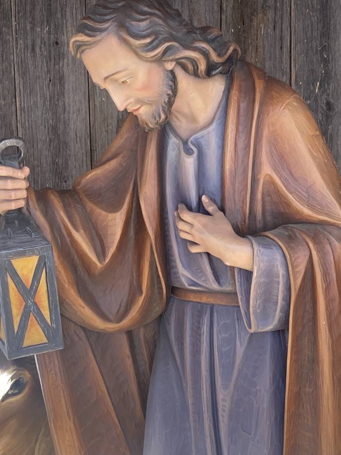 Josef war Bauhandwerker und schon ein älterer Mann, als er mit Maria zusammenkam.
