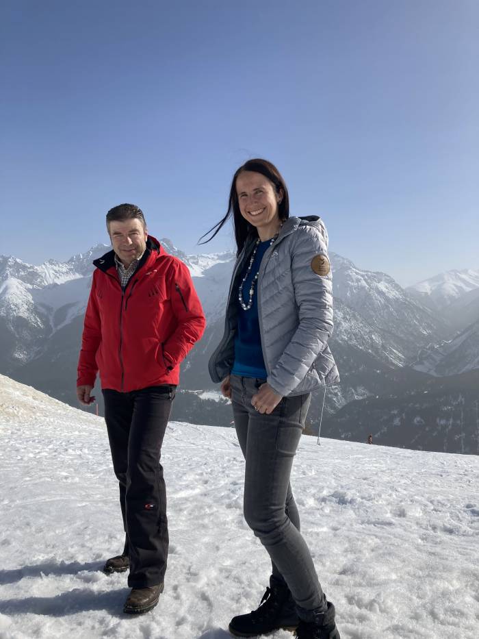 Urs Wohler war der Direktor bei der Gr&uuml;ndung der hiesigen Tourismusdestination, Martina Stadler ist es jetzt.