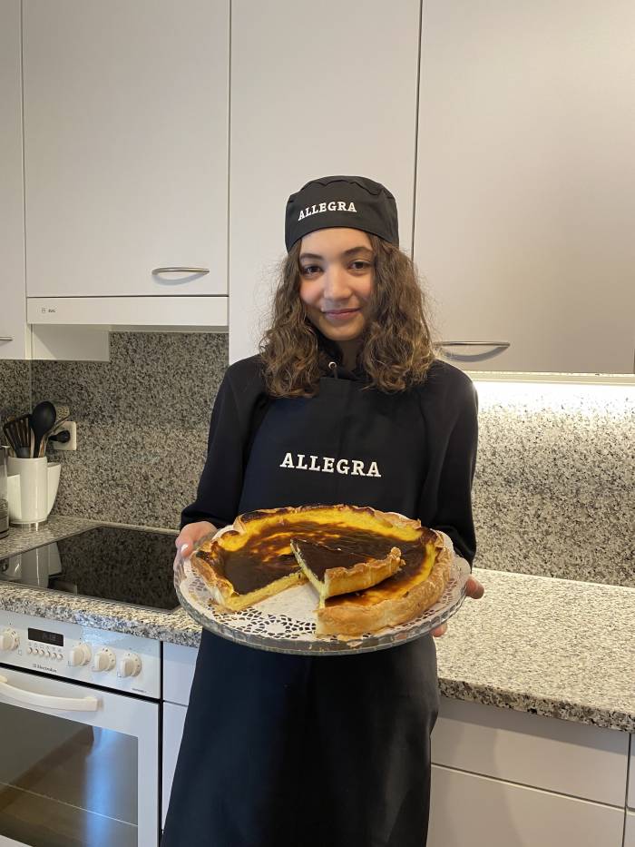 In&ecirc;s Barbosa Marques liebt die Vanilletorte ihrer Mutter &ndash; und kann sie auch selber backen.