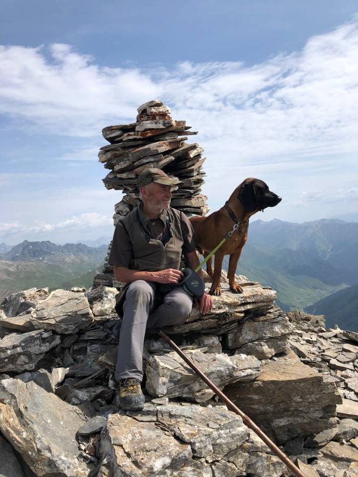 Eugen Jenal liebt seine Arbeit als Wildhüter und freut sich auf die Jagd.