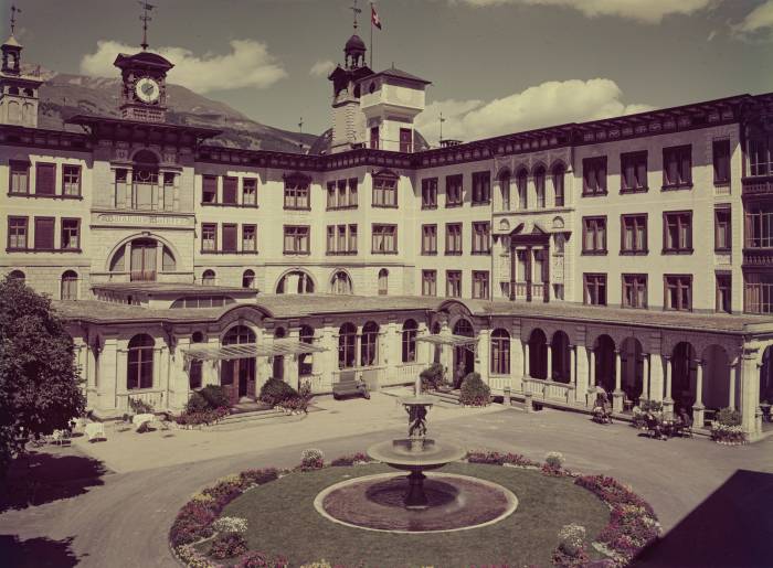Das Grandhotel Waldhaus Vulpera stand für Luxus und Internationalität.