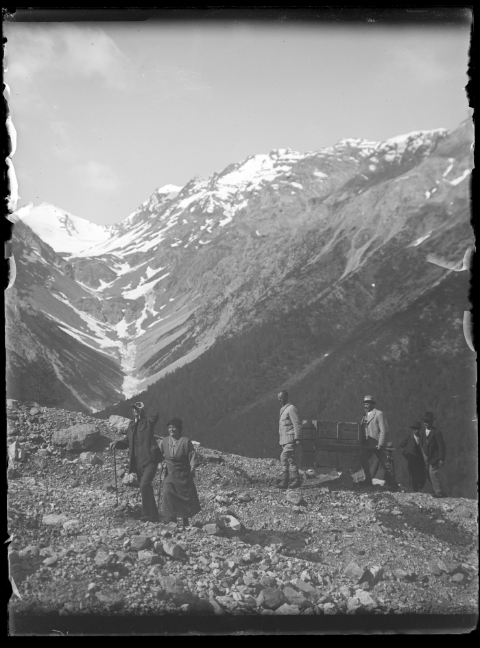 Steinbockaussetzung am Piz Terza
