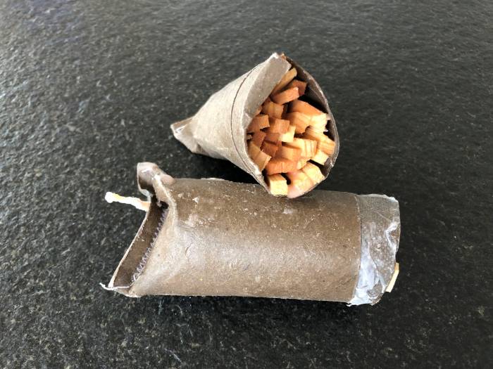 Mit einem Piza föch lässt sich jedes Feuer problemlos entfachen.