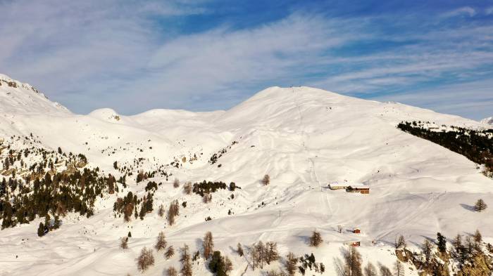Das Wintersportgebiet  Minschuns